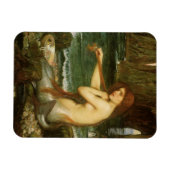 Mermaid door John William Waterhouse Magneet (Horizontaal)