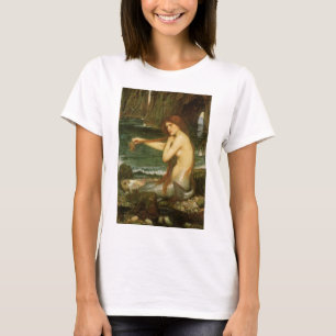 Mermaid door John William Waterhouse T-shirt