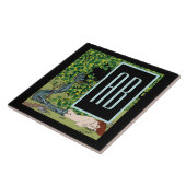 Mermaid door Koloman Moser Tegeltje (Zijkant)