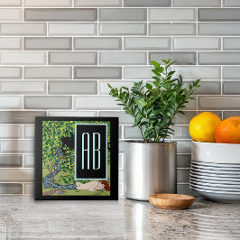 Mermaid door Koloman Moser Tegeltje