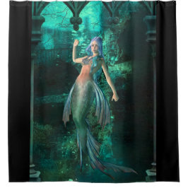 Mermaid Douchegordijn