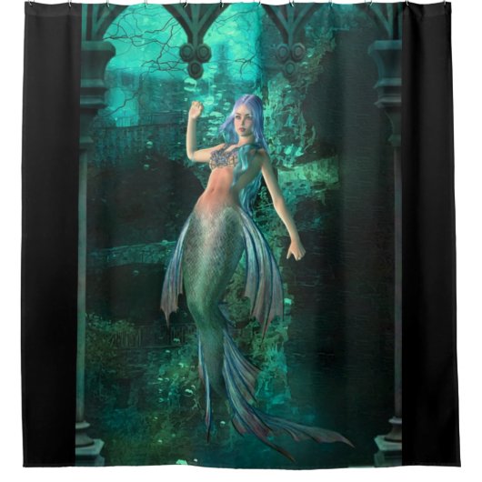 Mermaid Douchegordijn (Voorkant)