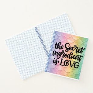 Mermaid Dragon: het geheime ingrediënt is liefde Notitieboek