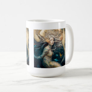Mermaid Dreams Classic Mok, 15 oz Koffiemok