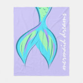 Mermaid Dreams Fleece Blanket (Voorkant)