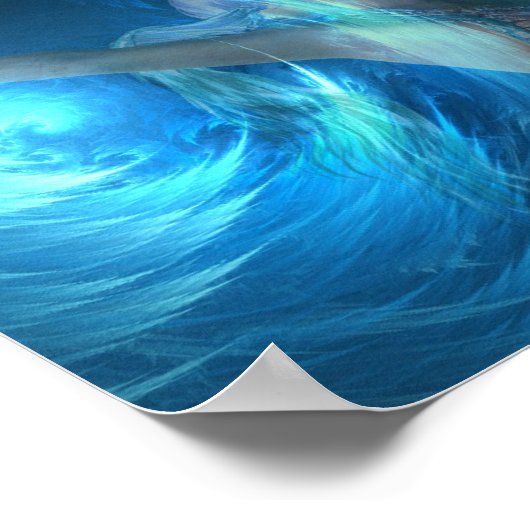 Mermaid Dreams Inspirerend Poster (Hoek)