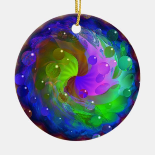 Mermaid Dreams Keramisch Ornament (Voorkant)