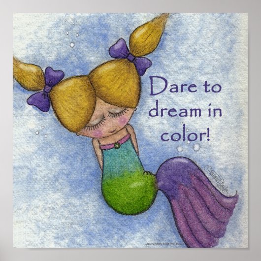 Mermaid Dreams Poster (Voorkant)