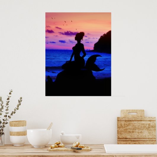 Mermaid Dreams Print (Keuken)