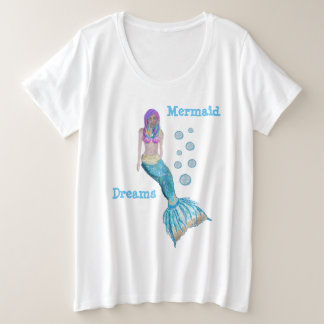 Mermaid Dreamweaver Grote Maat T-shirt
