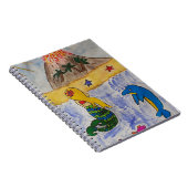 Mermaid Eiland Spiraal Notebook Notitieboek (Rechterzijde)