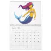 Mermaid - Emoji Kalender (Feb 2026)