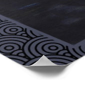 Mermaid en de maan poster (Hoek)