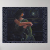 Mermaid en de maan poster (Voorkant)