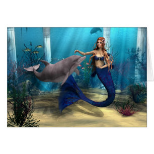 Mermaid en Dolphin