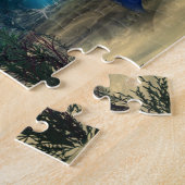 Mermaid en Dolphin Legpuzzel (Zijkant)