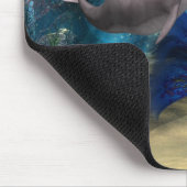 Mermaid en Dolphin Muismat (Hoek)