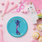 Mermaid en Golden Hook Papieren Bordje (Feest)