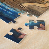 Mermaid en Peacock Legpuzzel (Zijkant)