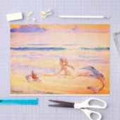 Mermaid en Shell Tissuepapier (Craft)