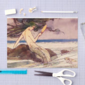"Mermaid" Fairy Art van Alice B Woodward Tissuepapier (Craft)