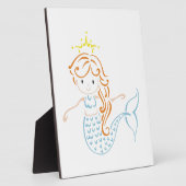 Mermaid Fairy Fotoplaat (Zijkant)