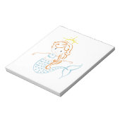 Mermaid Fairy Notitieblok (Linkerzijde)