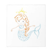 Mermaid Fairy Notitieblok (Voorkant)