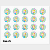 Mermaid Fairy Princess Sticker Sheet (Vel)