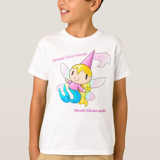 Mermaid fairy princess T-shirt (Voorkant)