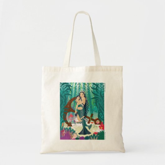 Mermaid Family Canvas tas (Voorkant)