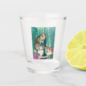 Mermaid Family Shot Glas (Voorkant)