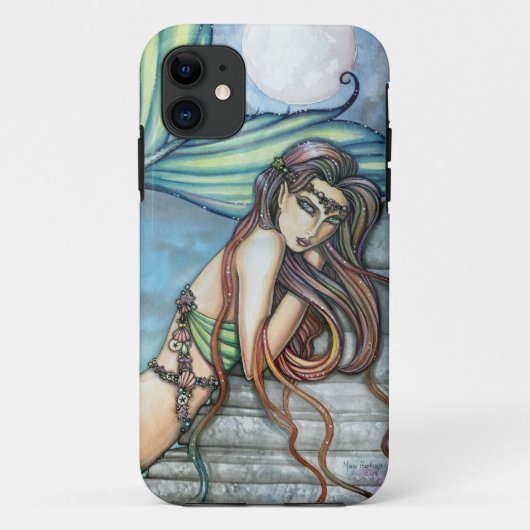 Mermaid Fantasy Art Atlantis iPhone 5 Hoes (Achterkant)