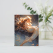 Mermaid Fantasy Art Briefkaart (Staand voorkant)