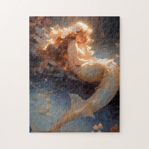 Mermaid Fantasy Art Legpuzzel