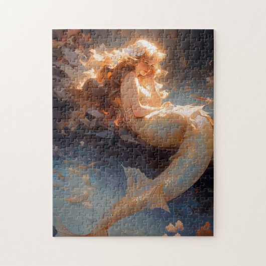 Mermaid Fantasy Art Legpuzzel (Verticaal)