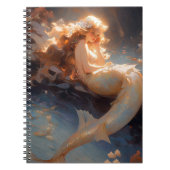 Mermaid Fantasy Art Notitieboek (Voorkant)