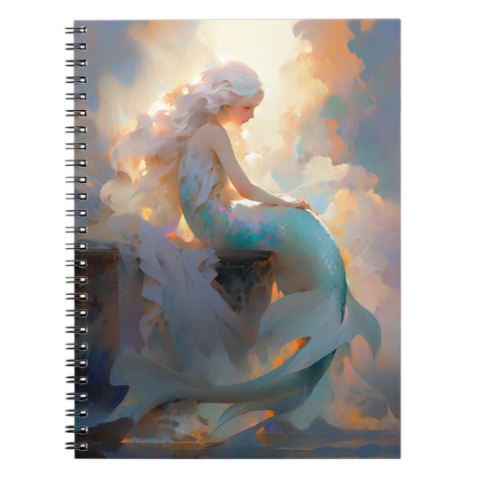 Mermaid Fantasy Art Notitieboek (Voorkant)