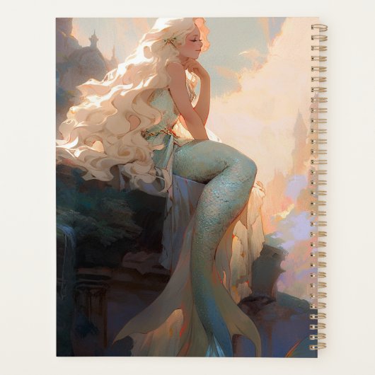 Mermaid Fantasy Art Planner (Achterkant)