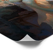 Mermaid Fantasy Art Poster (Hoek)