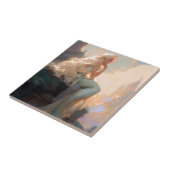 Mermaid Fantasy Art Tegeltje (Zijkant)