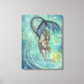 Mermaid Fantasy Art van Molly Harrison Canvas Afdruk (Voorkant)