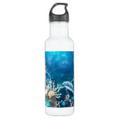 Mermaid Fantasy Blonde Enchanted Beach Waterfles (Voorkant)