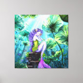 Mermaid Fantasy Canvas Print (Voorkant)