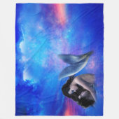 Mermaid Fantasy Fleece Deken (Voorkant)