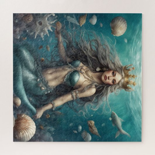 Mermaid Fantasy Legpuzzel (Horizontaal)