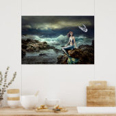 Mermaid Fantasy Poster (Keuken)