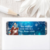 Mermaid Fantasy Red Head Enchanted Party Etiket (Insitu)