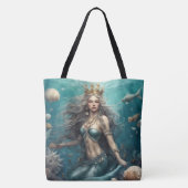 Mermaid Fantasy Tote Bag (Achterkant)