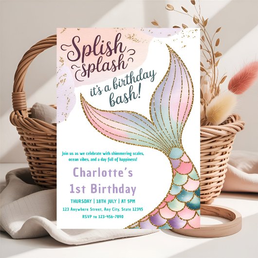 Mermaid Feest Onder de Zee Kaart